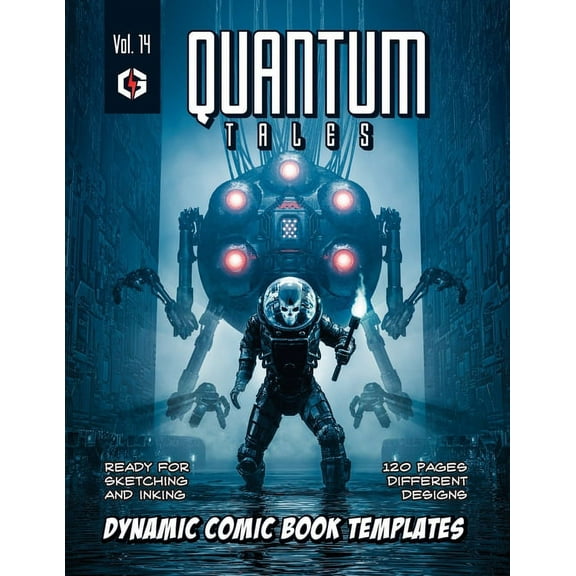 Quantum Tales Volume 14: Dynamic Comic Book Templates (Paperback)