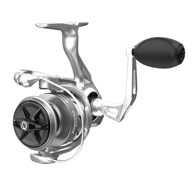Quantum Throttle Spinning Fishing Reel, Size 30 Reel, Silver