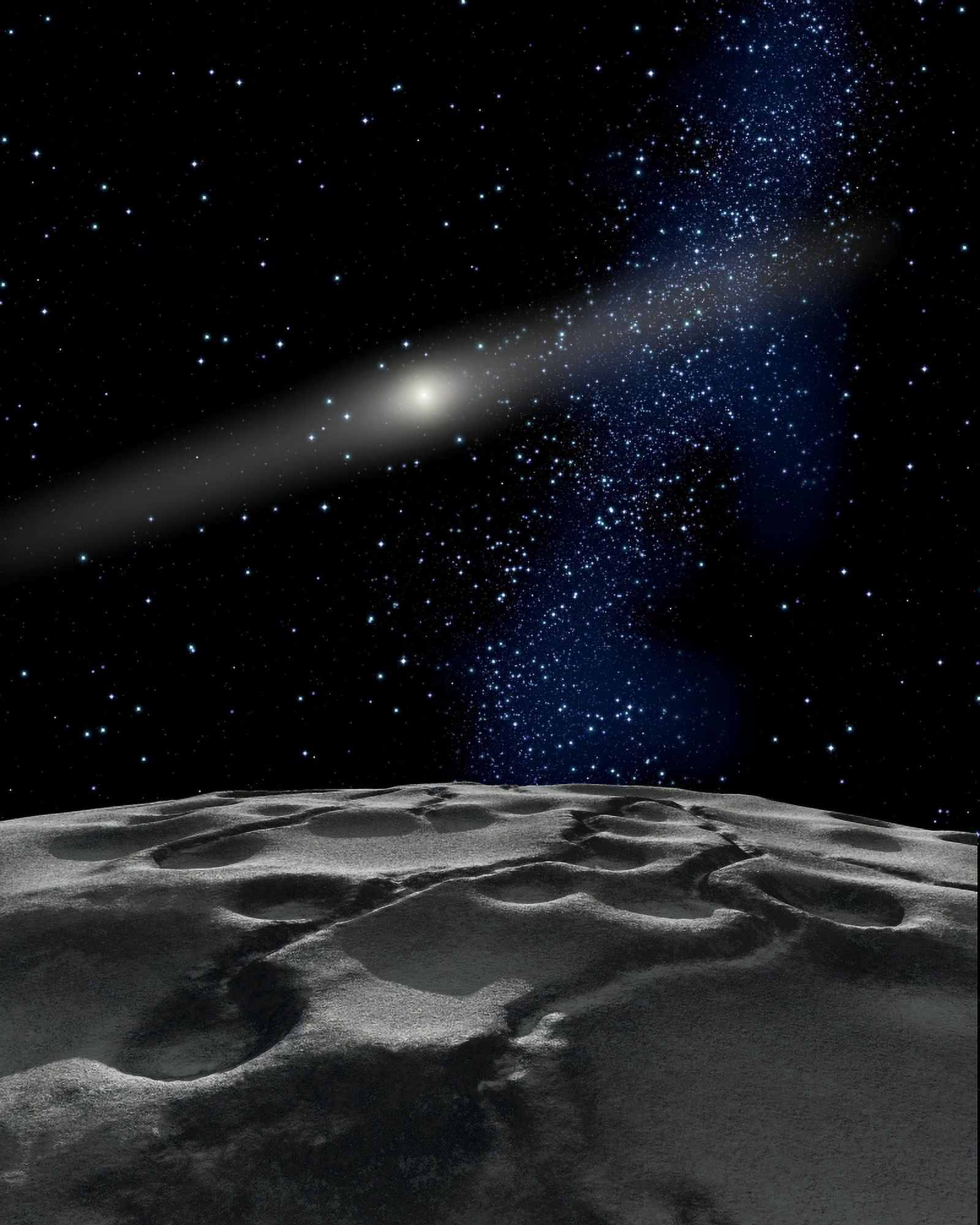 Quaoar is a large Kuiper Belt Object orbiting beyond Pluto Canvas Art - Ron MillerStocktrek Images (26 x 32)