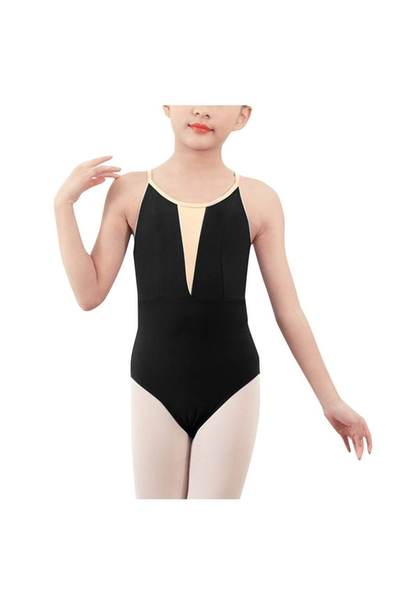 Ballet Leotards for Girls Toddler Dance Gymnastic Ballerina Outfit Camisole Bodysuit for Kids