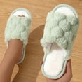 thumbnail image 1 of Quaouag Cute Slippers for Women's and Men's Indoor Home Slipper Soft Warm Bedroom Non-Slip Shoes Casual Slipper, 1 of 4