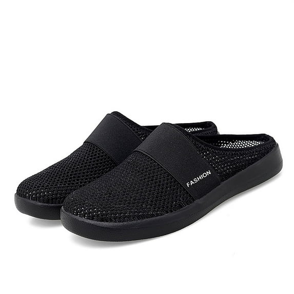 Quaouag Diabetic Air-Cushion Slip-On Walking Shoes, Orthopedic Slippers, with Arch-Support for Women