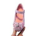 thumbnail image 1 of Quaouag Girls Dress Shoes Wedding Party Heel Mary Jane Princess Flower Shoes (Toddler/Little Kid/Big Kid), 1 of 3