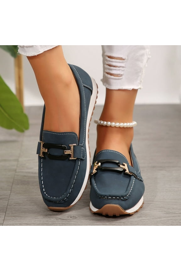 Loafers for Women Business Casual Shoes Comfortable & Lightweight Penny Loafers Slip On Work Flats