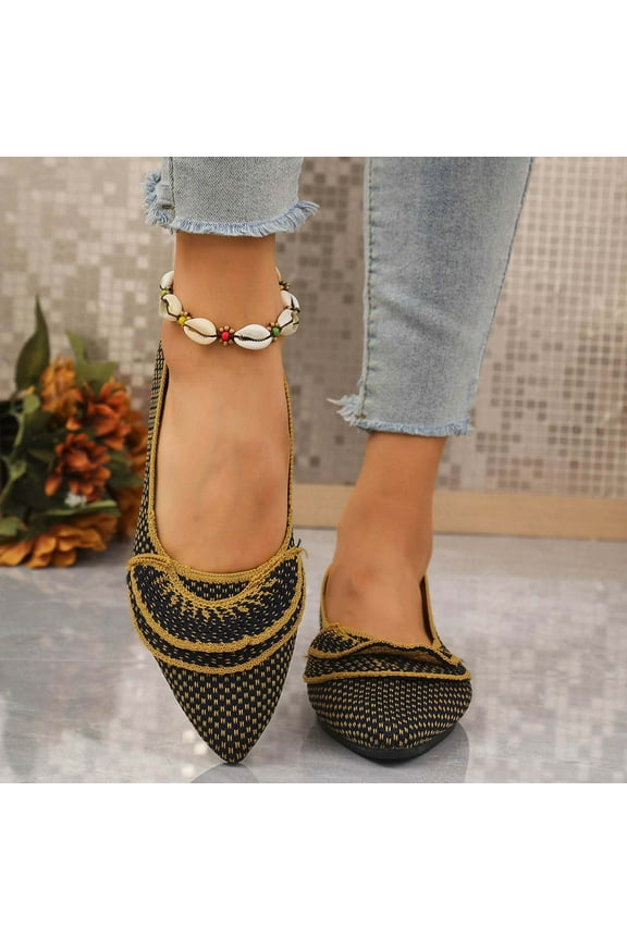 Mules for Women Flats Comfortable Pointed Toe Women Mules