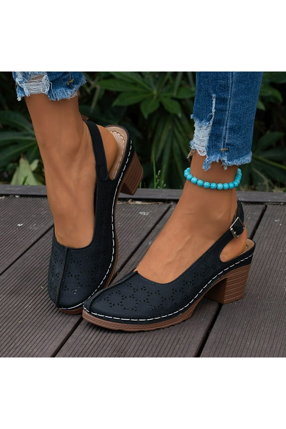 Mules for Women Flats Comfortable Soft Memory Foam Insole Shoes