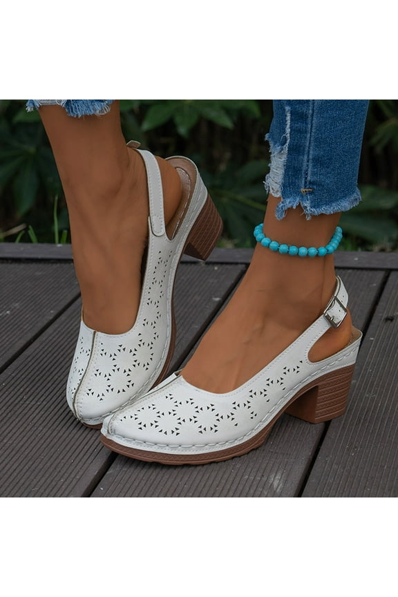 Mules for Women Flats Comfortable Soft Memory Foam Insole Shoes