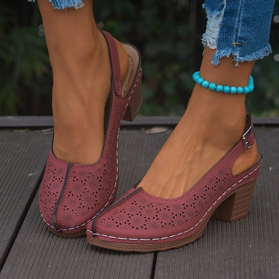 Quaouag Mules for Women Flats Comfortable Soft Memory Foam Insole Shoes