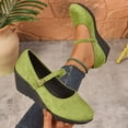 thumbnail image 1 of Quaouag Orthopedic Suede Ballet Mary Jane Flats for Women, Round Toe Daily Cozy Comfort Slip On Flat Shoes, Casual Shoes, 1 of 7