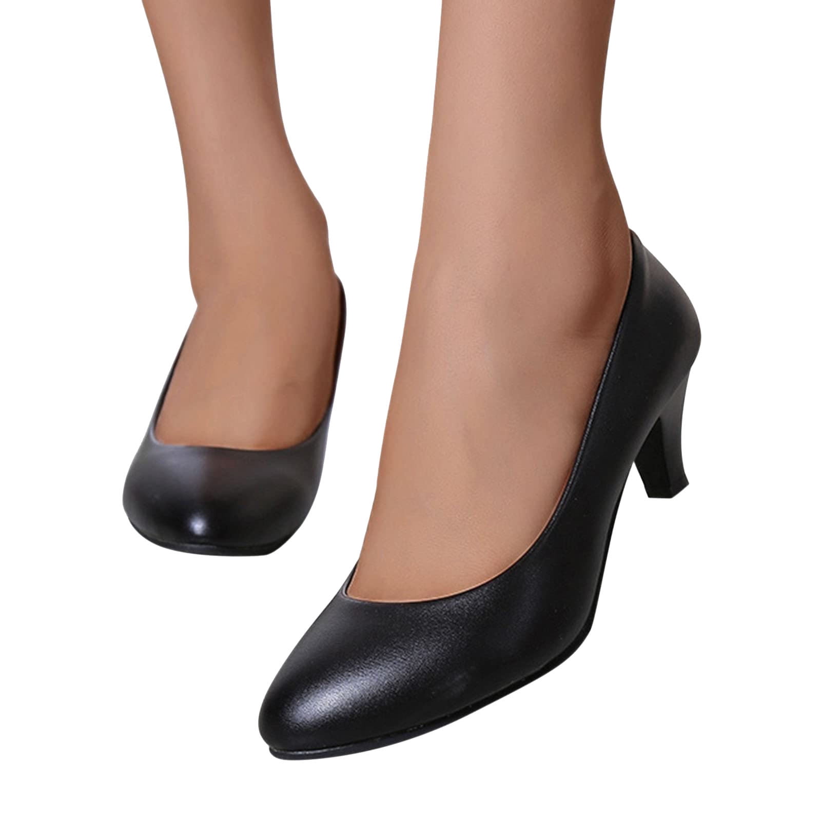 Women's Pointed Toe Stiletto Pumps - 15 Cm (5.9") Heel, Slip-On/Buckle, Evening Party Shoes, Big Sizes Available