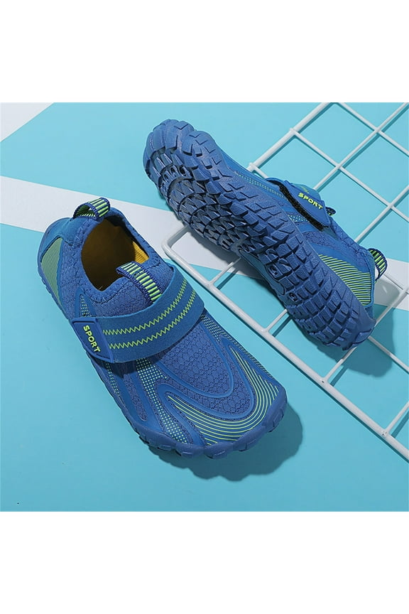 Water Shoes for Kids Boys Girls Wide Toe Box Barefoot Shoes Kids Breathable SQuick Dry Lightweight Swim Beach Pool Sports Outdoor Shoes