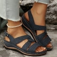 thumbnail image 1 of Quaouag Wedge Sandals For Women Low: Dressy Summer Sandal - Comfortable Sandals, 1 of 7