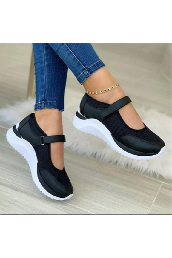 Women's Comfortable Working Nurse Shoes Non-Slip Adjustable Breathable Walking Buffer Fitness Casual Nursing Orthotic Lightweight Shoes Arthritis, Diabetes Heel Pain
