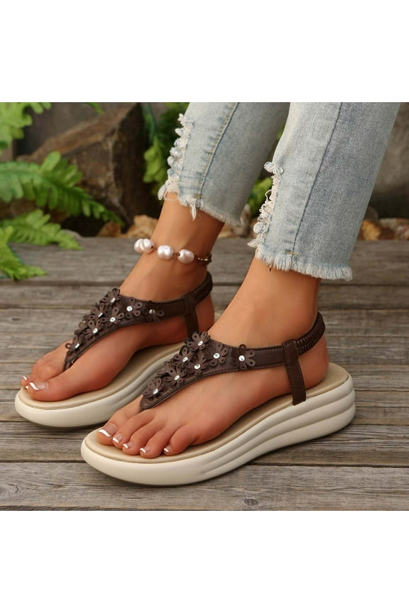 Women's Flip Flops 2025, Memory Foam Thong Sandals for Women, Ultra-Soft Comfortable Slides, Lightweight Beach, Pool & Summer Shoes