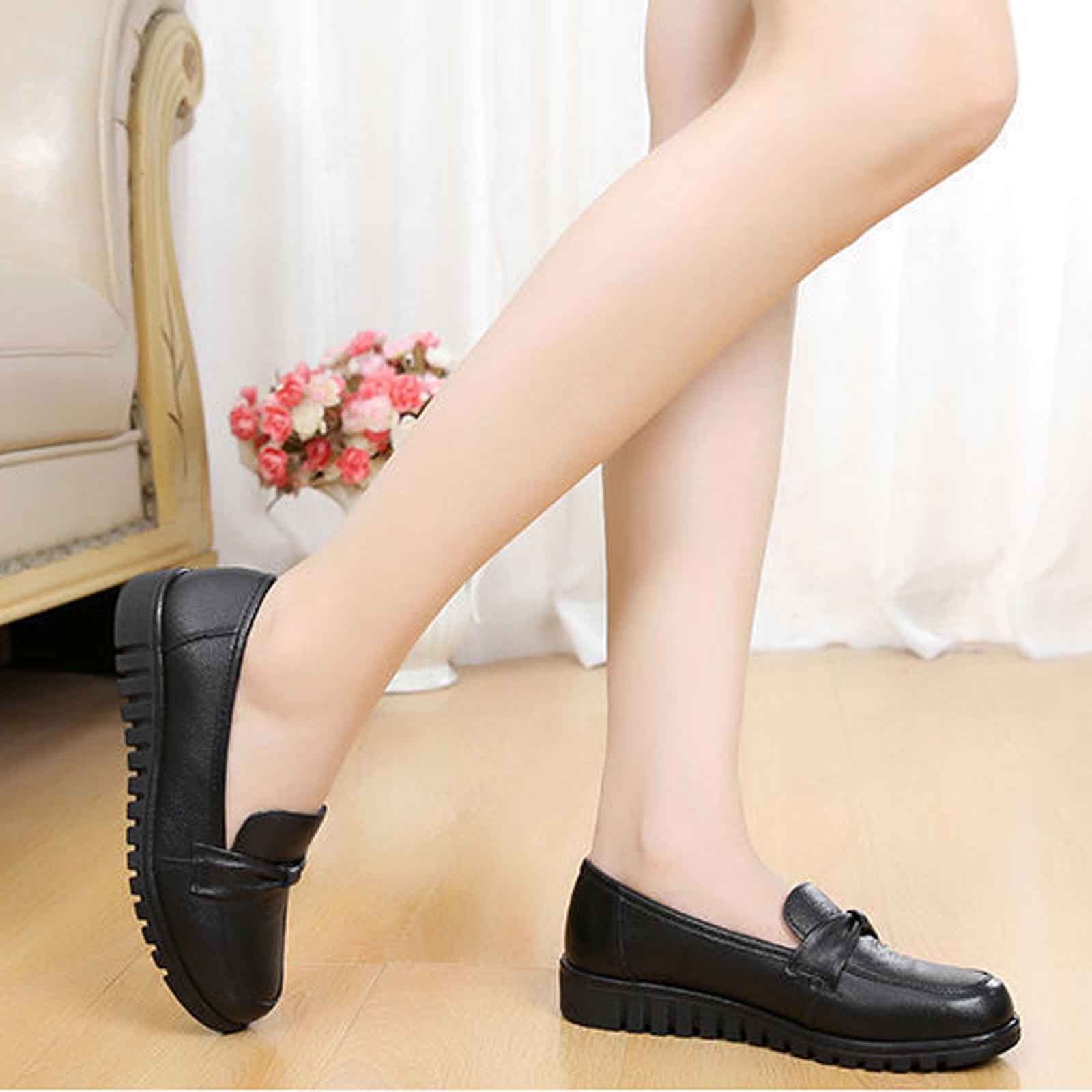 Casual Shoes For Women Bernal Women's Platform Loafers - Chunky Penny ...