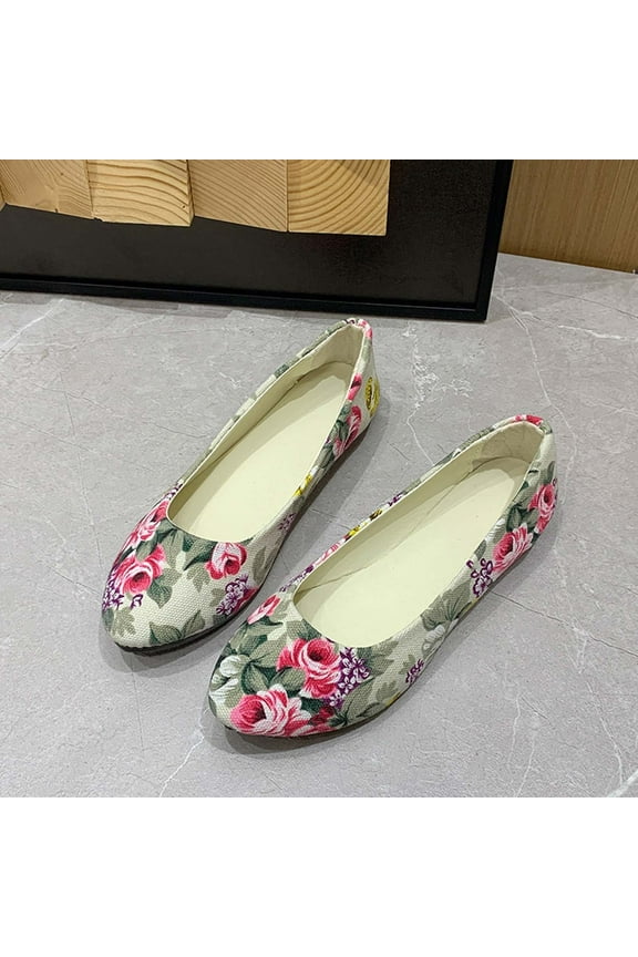 Women's Sole-Simple Ballerina Walking Flats Shoes