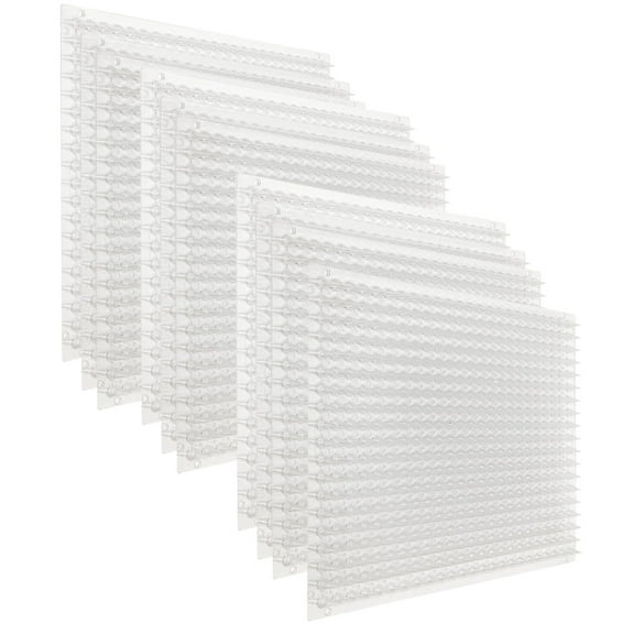 Quaqdae 10 Pack Scat Mat for Cats with Spikes, Cat Repellent Deterrent Indoor, Training Pads Keep Dogs and Off Couch