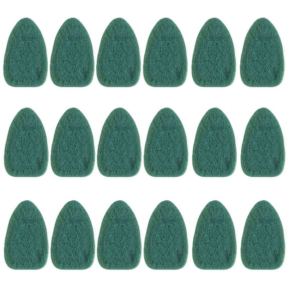 Quaqdae 18 Pieces Dish Wand Refills Replacement Sponge Heads Scouring Scrubber Pads Heavy Duty Dish Wand Sponge for Kitchen Sink Cleaning Brush