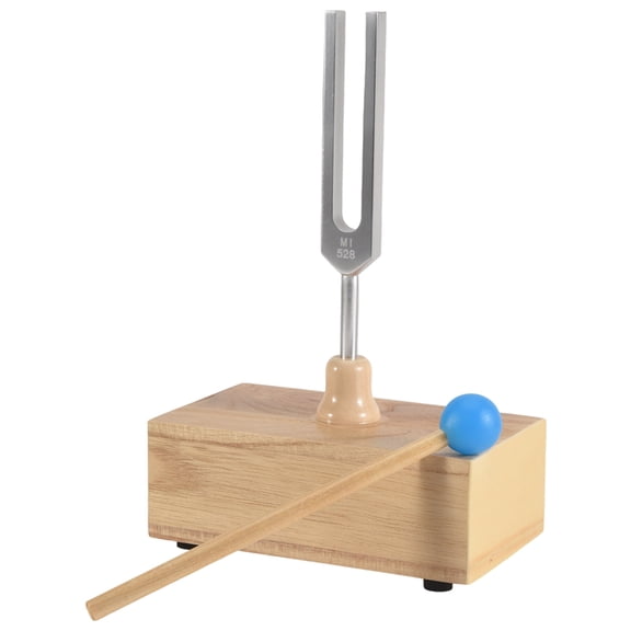 Quaqdae 528HZ Tuning Fork,Tuning Fork Resonance Box,for Sound Therapy, Yoga, Meditation and Relaxation