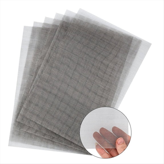 Quaqdae 6 Pcs Wire Mesh Screen, 20 Mesh Stainless Steel Mesh,for DIY Projects, Cage, Vent, Garden,Window Screen,Filter Mesh,Etc