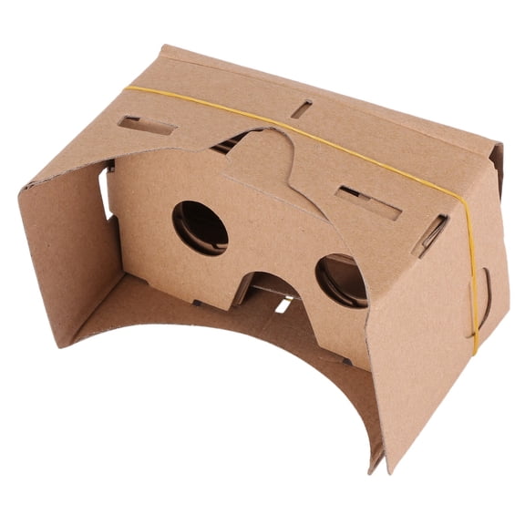 Quaqdae 6 inch DIY 3D VR Virtual Reality Glasses Hardboard For Google Cardboard