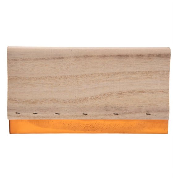 Quaqdae 8 inch Silk Screen Printing Press Squeegee Single 70 Durometer Ink Scraper Tools