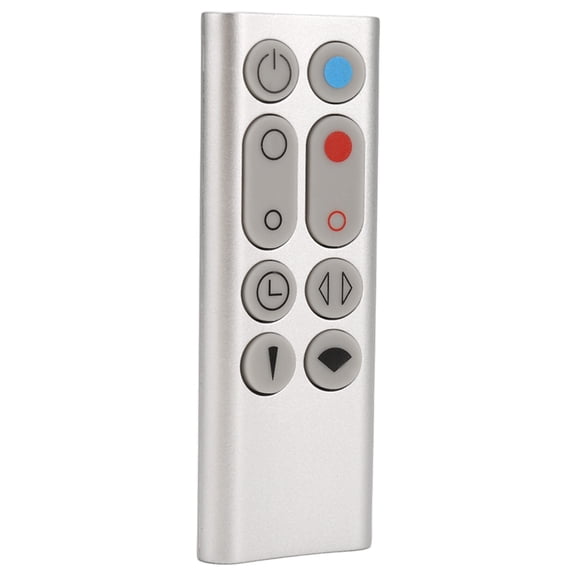 Quaqdae Am09 Hp00 Hp01 Remote Control Replacement Remote Control Suitable For Dyson Am09 Hp00 Hp01 Air Purifier Leafless Fan Remote Control Silver