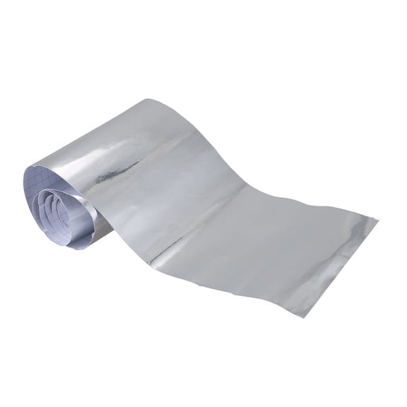 Quaqdae Chrome Mirror Vinyl Film Wrap Sticker Decal Stretchable Reflective 152x20cm silver
