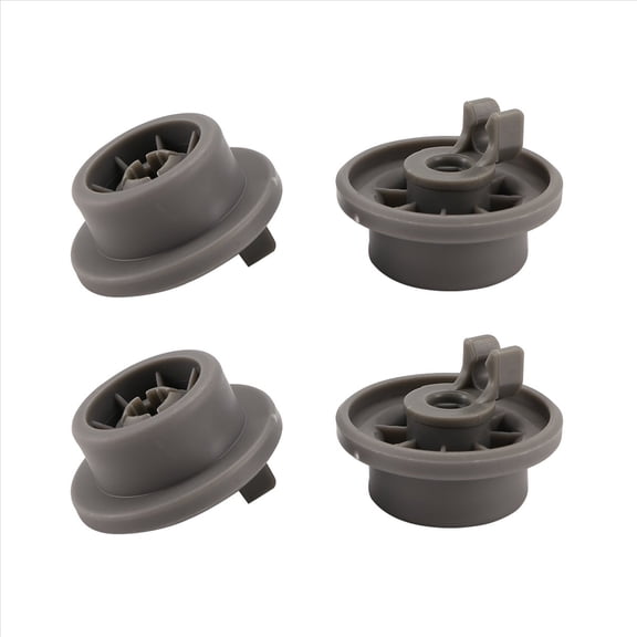 Quaqdae Dishwasher Lower Bottom Basket Wheels Compatible for Bosch Neff & Siemens 165314 Spare Parts Rollers