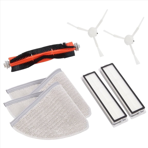 Quaqdae For Dreame L10 Pro D9 Robot Vacuum Cleaner Accessories Main Brush Side Brush HEPA Filter Mop Rag