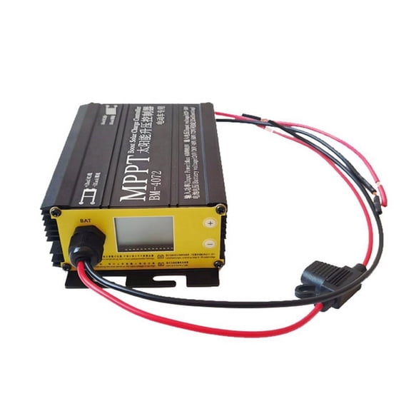 Quaqdae MPPT Solar Boost Charge Controller 400W Booster Voltage Regulator for 24V 36V 48V 60V 72V Lead Acid/Lithium Battery