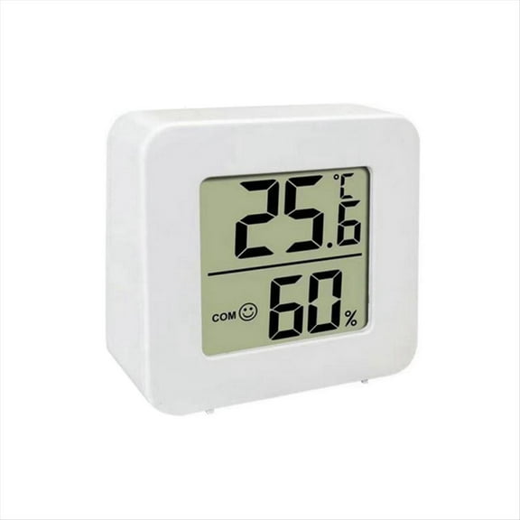 Quaqdae Mini Indoor Thermometer LCD Digital Temperature Room Hygrometer Gauge Sensor Humidity Meter Home