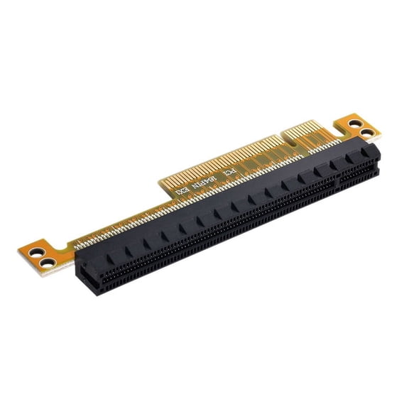 Quaqdae PCI-E Express 8X to 16X Extender Converter Riser Card Adapter Male to Female Extension