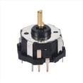 thumbnail image 1 of Quaqdae RKJXT1F42001 4-Way Switch Car Navigation Encoder Key Rocker Switch with Push Switch Encoder, 1 of 8