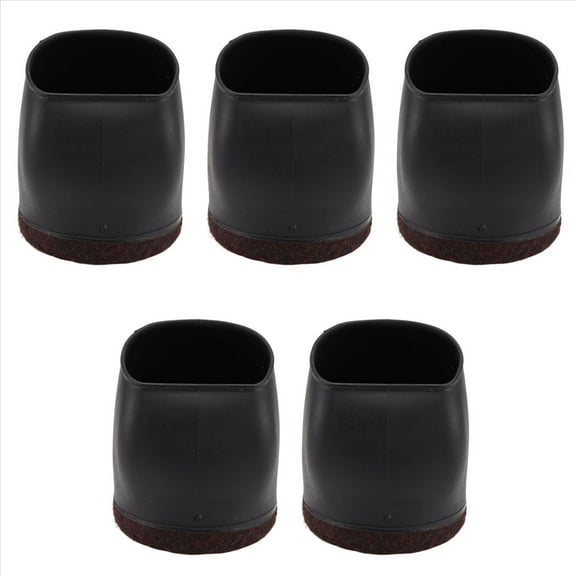 Quaqdae Rubber Bed Office Chair Wheel Stopper Furniture Legs Caster Cups Feet Floor Protectors Felt Pads