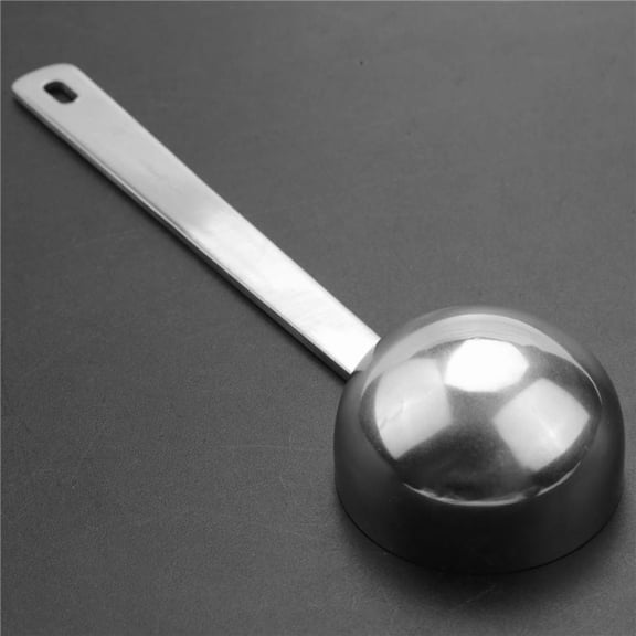 Quaqdae Stainless Steel Coffee Scoop, 2 Tablespoon Measuring Spoon 30Ml Metal Long Handled Spoons Spoons, Set of
