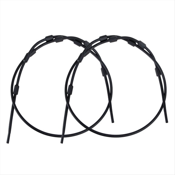 Quaqdae Treestands 1Pair of Replacement Cables for Climbing Treestands,Replacement Tree Stand Cables, Durable Steel 5.77FT