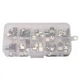 thumbnail image 1 of Quaqdae Usb Connector Socket 100Pcs/Lot 10Models Type-C Usb Charging Dock Connectors Mix 6Pin And 16Pin Use For Phone And Digital Product Repair Kits, 1 of 4