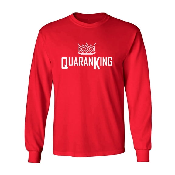 Quaran-King Adult Long Sleeve T-shirt