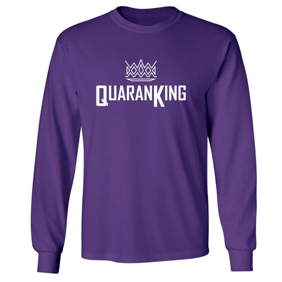 Quaran-King Adult Long Sleeve T-shirt