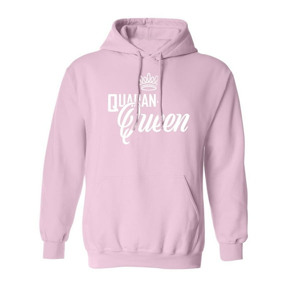 Quaran-Queen Adult Hooded Sweatshirt