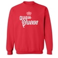 thumbnail image 1 of Quaran-Queen Crewneck Sweatshirt, 1 of 1