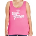 thumbnail image 1 of Quaran-Queen Womens Tank Top, 1 of 1