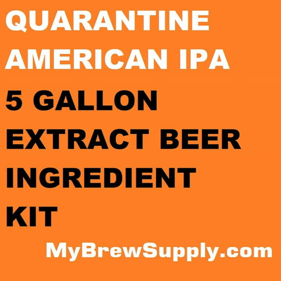 Quarantine American IPA 5 gal Homebrew Beer Extract Kit