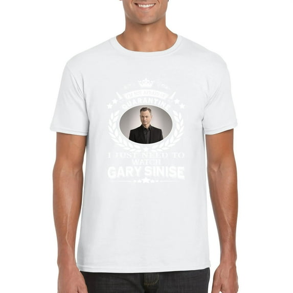 Quarantine Watch Gary Sinise Actor Forrest Gump CSI NY T-Shirt, for men & women, up to size 5XL