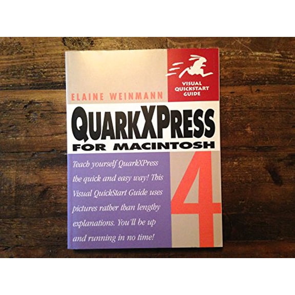 Pre-Owned QuarkXPress for Macintosh 4 Visual QuickStart Guide