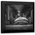 thumbnail image 1 of Quarless, Shelley 16x15 Black Modern Framed Museum Art Print Titled - Cloud Gate, 1 of 5
