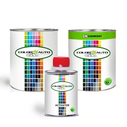 Quart Base Coat & 2K Clear Coat 46V Soul Red Crystal Metallic Mazda 2017-2021