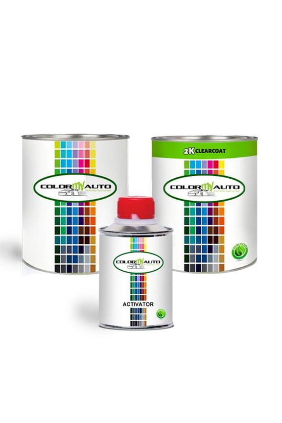 Quart RTS Base Coat & 2K CC LD7X Platinum Gray Metallic Volkswagen 2002-2021