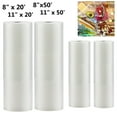 thumbnail image 1 of Quart Vacuum Sealer Embossed Bags Vacuum Roll Meal Food Saver Seal Bag Universal, BPA-Free Plastic, 1 of 9